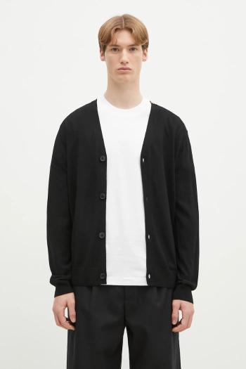 Vlnený kardigán Paul Smith čierna farba, M1R-250Z-P02094