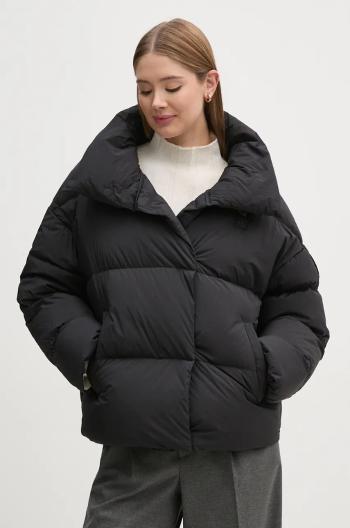 Páperová bunda Blauer dámska, čierna farba, zimná, oversize, 24WBLDC03298