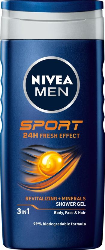 Tusfürdő NIVEA MEN Sport Shower Gel 250 ml