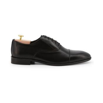 Duca Di Morrone  Elio - Leather AI Black  Nízka obuv do mesta Čierna