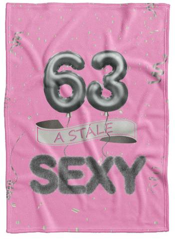 Deka Stále sexy – Ružová (vek: 63, Podšitie baránkom: NE)