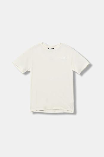 Detské tričko The North Face TEEN NEW 24/7 SS TEE biela farba, s potlačou, NF0A8DF2QLI1