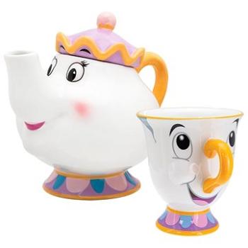 Kráska a Zvíře - Mrs Potts and Chip - dárková sada (5056577702125)