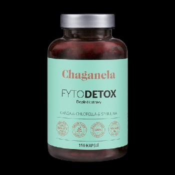 CHAGANELA FytoDETOX Chaga + Chlorella + Spirulina 150 kapsúl