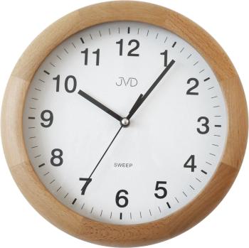JVD Nástěnné hodiny s plynulým chodem NS19020/68