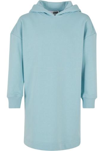 Urban Classics Girls Oversized Terry Hoody Dress oceanblue - 134/140