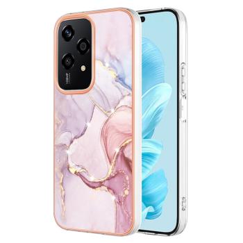 IMD MARBLE Ochranný kryt pre Honor 200 Lite ROSE GOLD