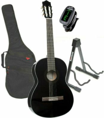 Yamaha C40 SET 4/4 Gloss Black Klasická gitara