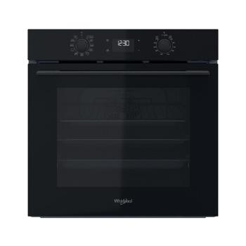 Whirlpool vstavaná elektrická rúra čierna farba, samočistenie OMK58HU1B
