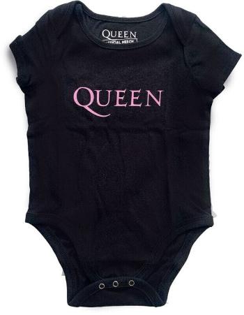 Queen Tričko Pink Logo Kids Black 0 - 3 mes