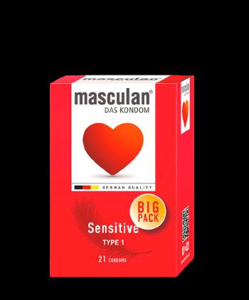 MASCULAN Kondómy Sensitive Big Pack 21 ks