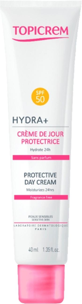 Topicrem Hydratačný denný krém pre citlivú pleť SPF 50 HYDRA+ (Protective Day Cream) 40 ml