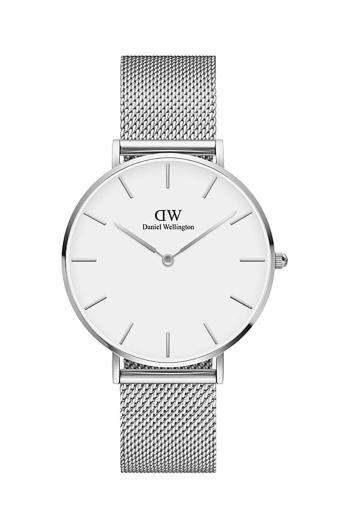 Hodinky Daniel Wellington Petite 36 Sterling dámske, strieborná farba