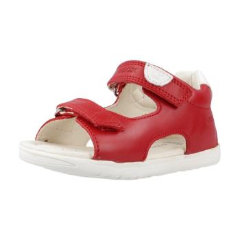 Geox  B SANDAL MACCHIA BOY  Sandále Červená