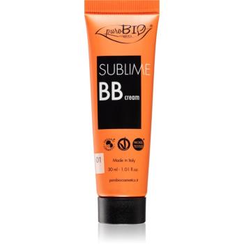 puroBIO Cosmetics Sublime BB Cream hydratačný BB krém odtieň 01 30 ml