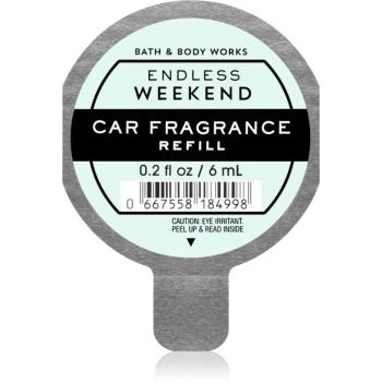 Bath & Body Works Endless Weekend vôňa do auta náhradná náplň 6 ml