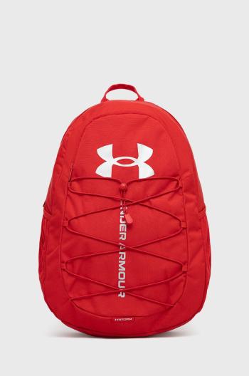 Ruksak Under Armour Hustle červená farba, veľký, vzorovaný, 1364181