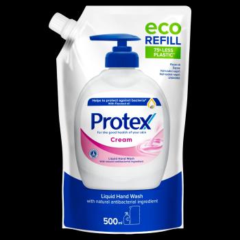 PROTEX Cream tekuté mydlo s prirodzenou antibakteriálnou ochranou náhradná náplň 500 ml