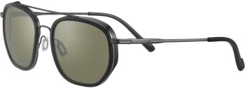 Serengeti Boron Shiny Black/Shiny Dark Gunmetal/Mineral Polarized Lifestyle okuliare