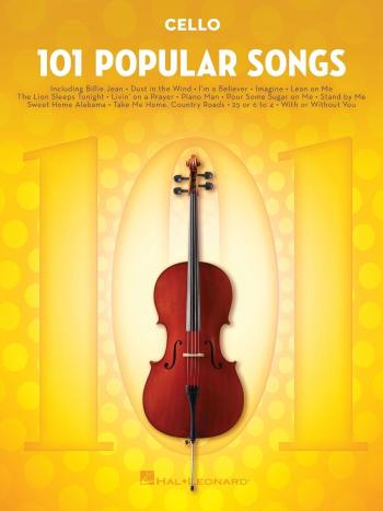 Hal Leonard 101 Popular Songs for Cello Noty