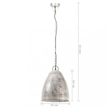 Závesná lampa strieborný kov Dekorhome