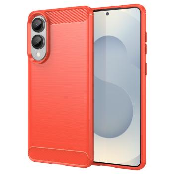 FLEXI TPU Ochranný kryt Samsung Galaxy S25 Edge červený