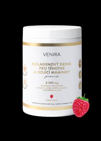 VENIRA PREMIUM kolagénový drink pre tehotné a dojčiace mamičky, malina 324 g