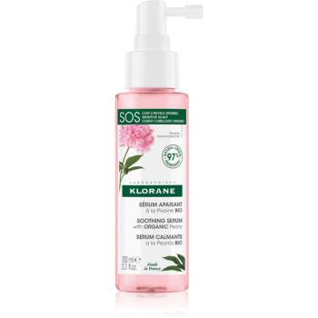 Klorane Peony upokojujúce sérum pre citlivú a podráždenú vlasovú pokožku 100 ml