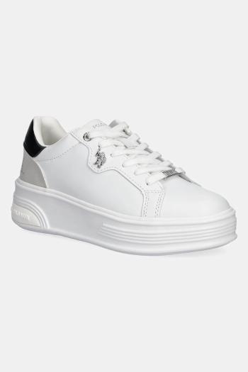 Tenisky U.S. Polo Assn.  ASUKA dámske, biela farba, ASUKA010W/5YS1