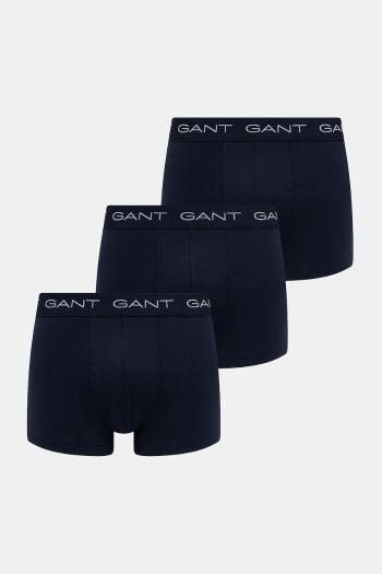 Boxerky Gant 3-pak tmavomodrá farba, 900023003