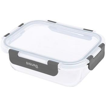 Siguro Dóza na potraviny Glass Seal 0,86 l, 6,5 × 20 × 15 cm (SGR-FO-G208Y)