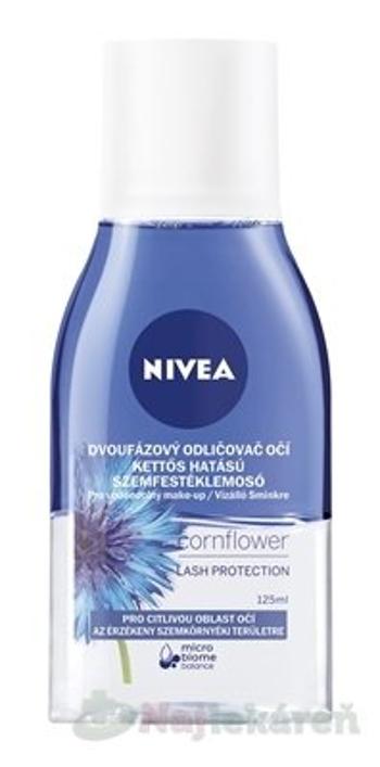 NIVEA Dvojfázový ODLIČOVAČ očí Cornflower pre citlivú oblasť očných partií 125 ml