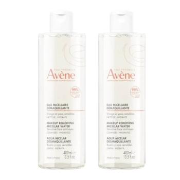 Avene Lotion Micellaire (Duo) micelárna voda pre všetky typy pleti 2 x 500 ml darčeková sada