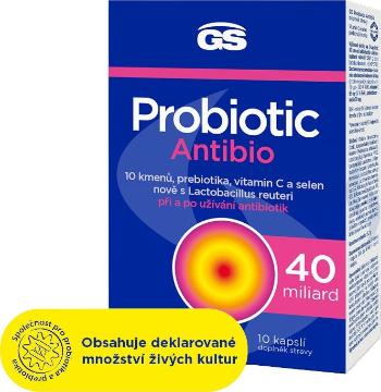 GS Probiotic Antibio 10 kapslí