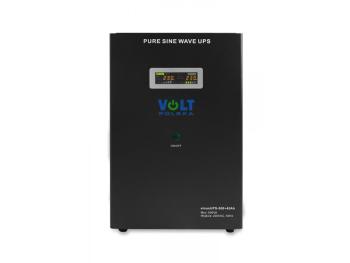 Zdroj záložný VOLT Sinus UPS 500 12V 230V 500W + baterie 40Ah Black