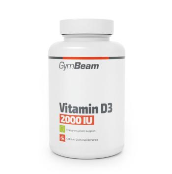 GymBeam Vitamin D3 2000 IU 240 kapslí