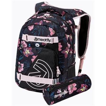 Meatfly EXILE Backpack, Hibiscus Black (8590202028572)