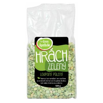 GREEN APOTHEKE Hrach zelený lúpaný polený 500 g