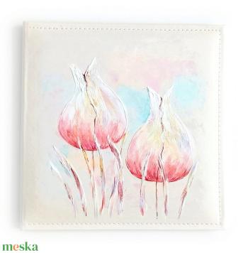 Tulipános fotóalbum (26 x 26 cm)