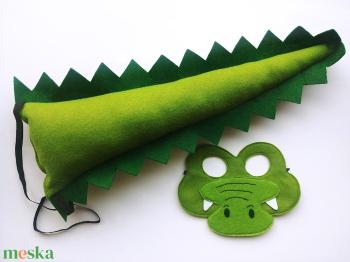 Krokodil/aligátor jelmez szett - AZONNAL VIHETŐ!!!!