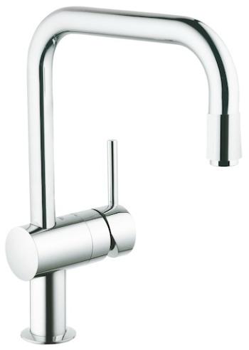 Drezová batéria GROHE Minta s vyťahovacou sprškou chróm 32067000
