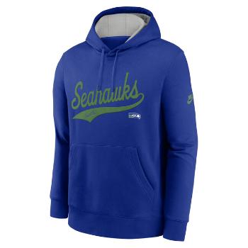 Nike Men's NFL Seattle Seahawks Nike Club Fleece Pullover Hoodie royal - 2XL