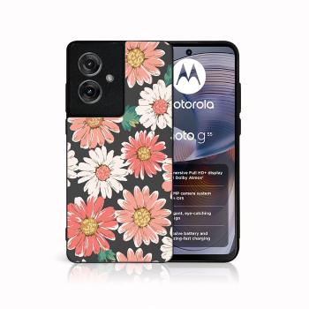 MY ART Ochranný kryt pre Motorola Moto G55 5G DAISY (161)