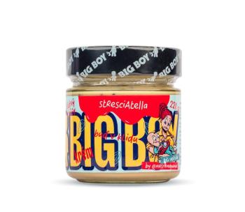 BIG BOY Stresciatella mandlový krém s kousky kakaových bobů 220 g