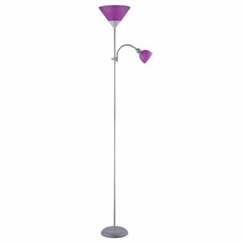 Lampă de podea Rabalux 4020 Action, violet, mov