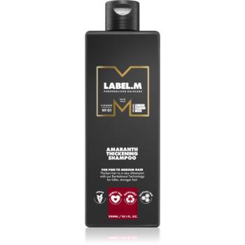 label.m Amaranth zhusťujúci šampón pre jemné vlasy 300 ml