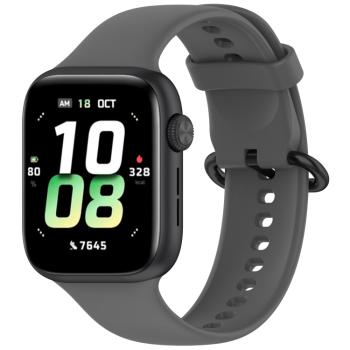 SILICONE Vymeniteľný remienok pre Honor Watch 5 tmavošedý
