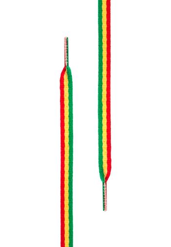 Urban Classics White Flat rasta - 120cm