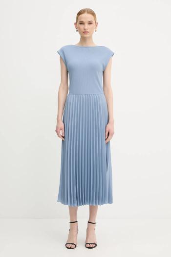 Šaty Tommy Hilfiger maxi, áčkový strih, WW0WW44491