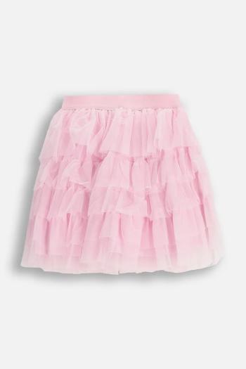 Sukňa Coccodrillo ružová farba, mini, áčkový strih, MAXITROPIC GIRL KIDS